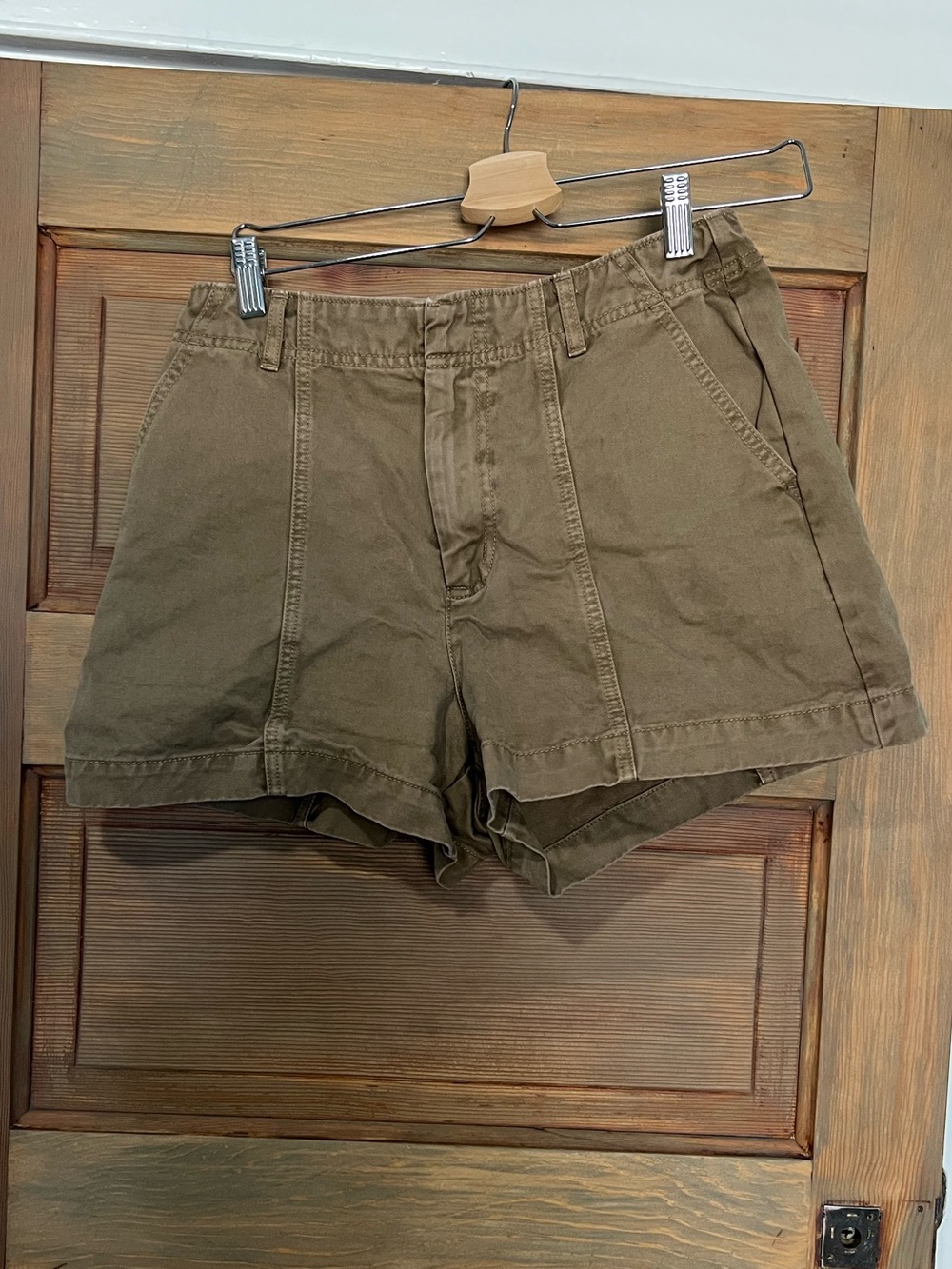 Universal Thread Tan High-Rise Utility Shorts